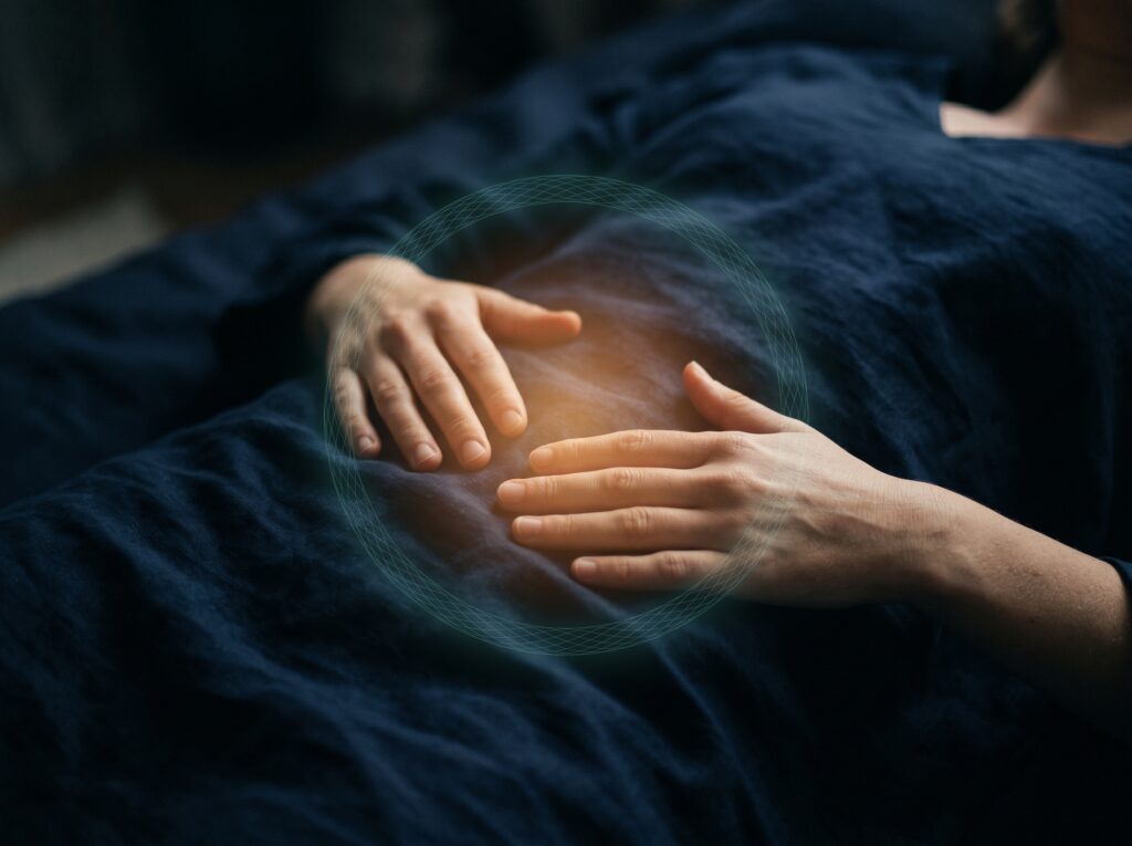 releasing emotions stored in the body through slow breathing
